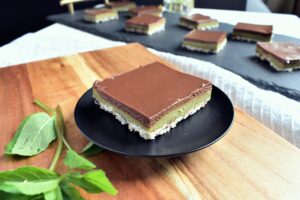 Vegan Mint Chocolate Squares