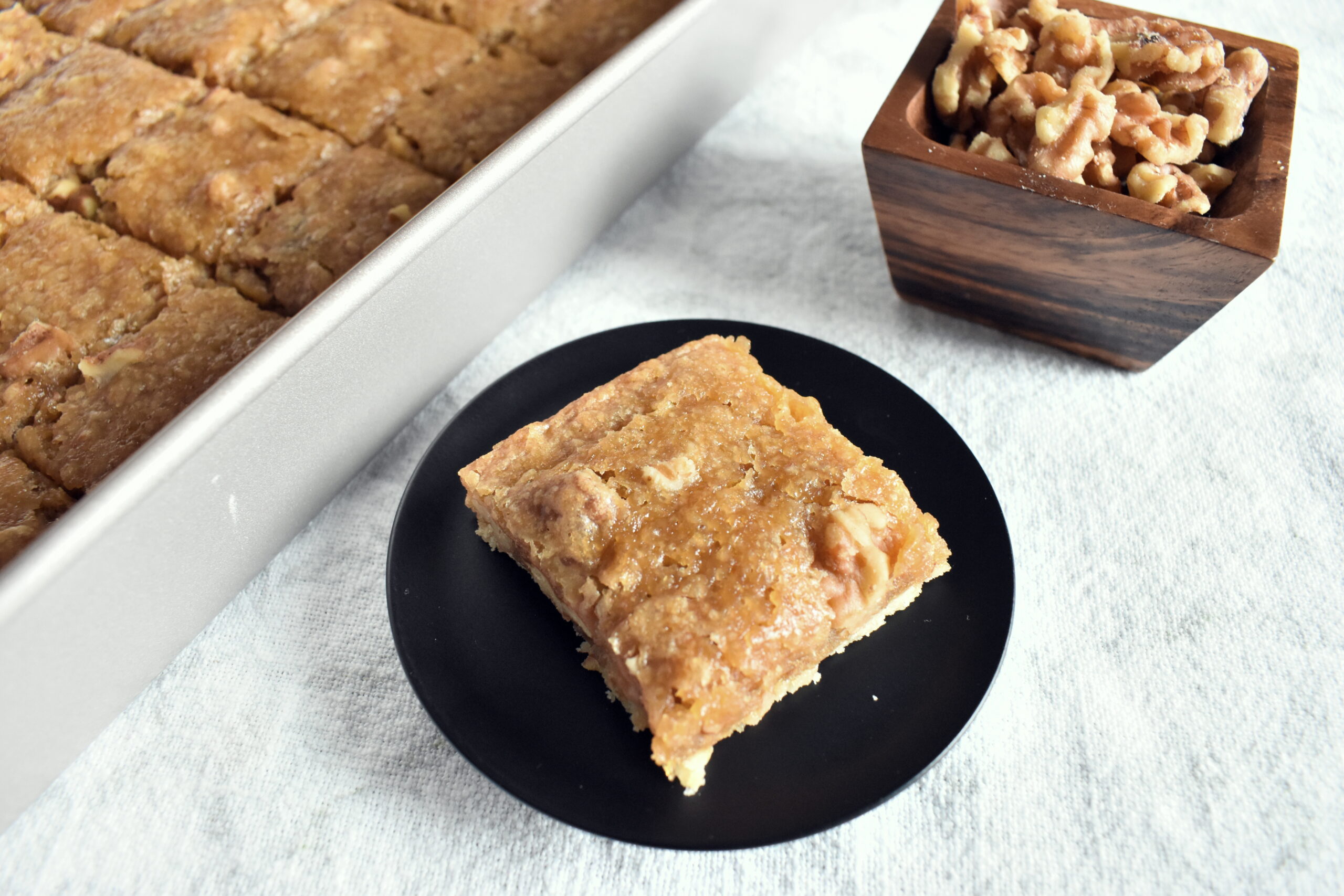 Walnut Butter Squares