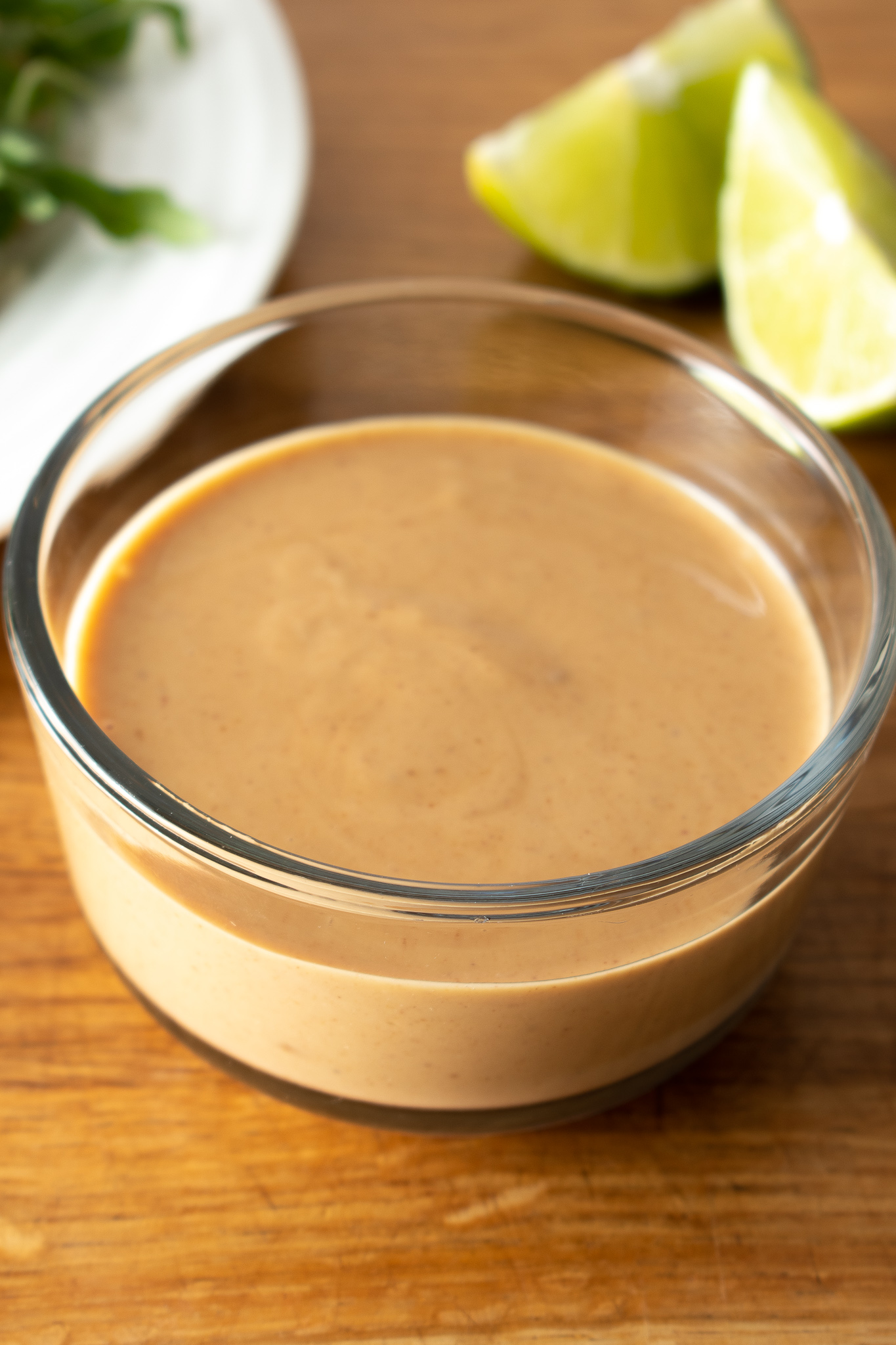 Easy Peanut Sauce with Lime Juice