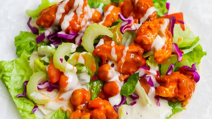 Image for Buffalo Cauliflower Tacos - Planted in the Kitchen